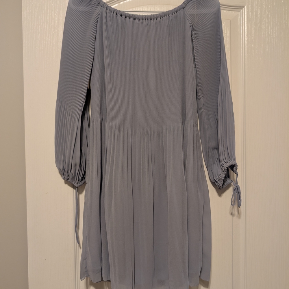 Wilfred Soft Blue Pleated Garment